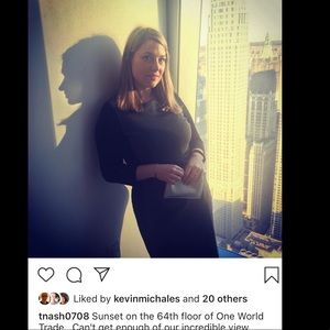 Tommy Hilfiger LS knit workdress size 10